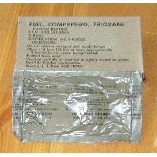 Trioxan Trockenbrennstoff
