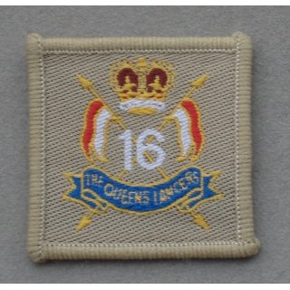 16th/5th Queens Royal Lancers Mtzenabzeichen