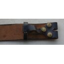 MP Leather Belt, black, used