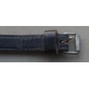 Schnallgurt, Leder, BGS, schwarz