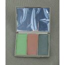 Paint, Face, Camouflage, 3-colour with Mirror