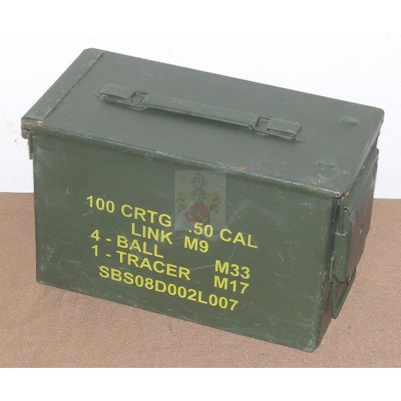 50 Cal Ammo Box Can M2A1