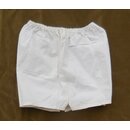 Sporthose, kurz, weiß, Typ1