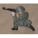 Soldier, kneeling, firing AK from Shoulder