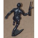 Soldier, WW II, running with PPSch