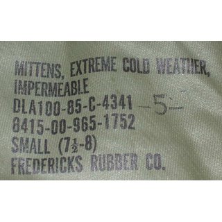 Mittens, Extreme Cold Weather, Impermeable