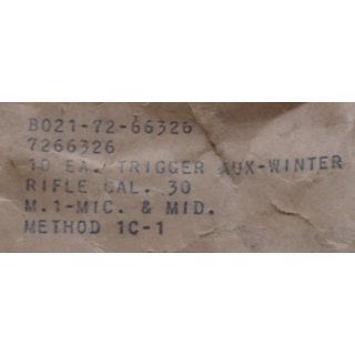 Winterabzug, Garand, Trigger, Auxiliary-Winter