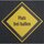 Keep Area Clear Sign