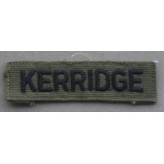 Name Tape "K"