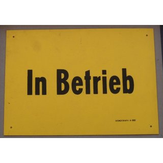 In Use Sign