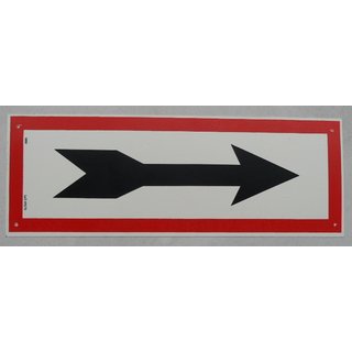 Richtungspfeil Hinweisschild