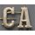 "CA" Schulterklappenauflage, Parade, Metall