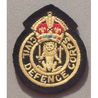 Civil Defence Corps Patch