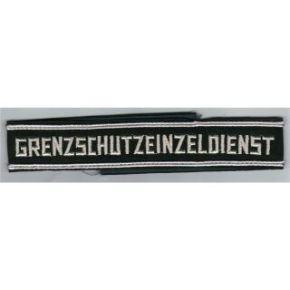 Grenzschutzeinzeldienst Ärmelband