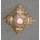 Bath Star, Army Officers, large, Rangabzeichen, Aluminium