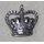 Crown, Miniature Officers, bronzed, Rangabzeichen