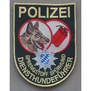 Sprengstoff Spürhund Diensthundeführer Abzeichen