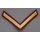 Devon & Dorset, RRW, G.Howards  Sleeve Rank Insignia