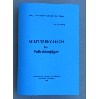 Militrenglisch fr Fallschirmjger, 1969