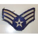 USAF Rangabzeichen, Mannschaft, weißer Stern, Cut Edge,...