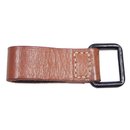 Czech Belt Loop, Leather with Ring
