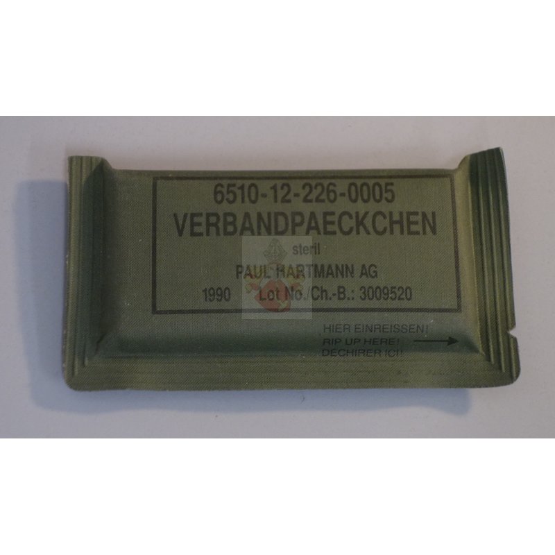Verbandpäckchen, Bundeswehr, verschiedene, 3,99 €