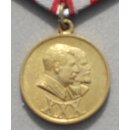 30th Anniversary of the Soviet Army & Navy Medal
