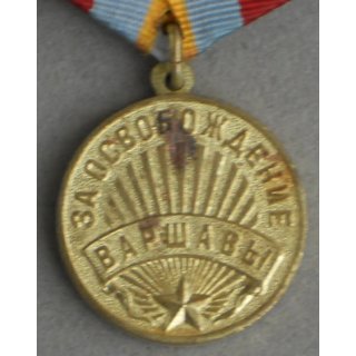 Medaille fr die Befreiung von Warschau