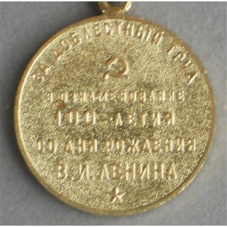 Medaille zum 100. Geburtstag Lenins