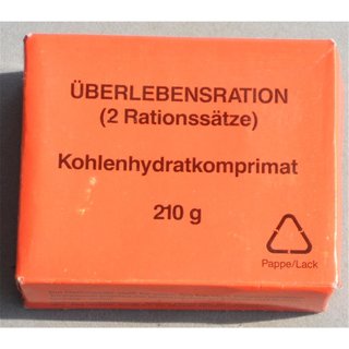 berlebensration (2 Rationsstze), orange