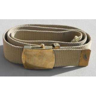 Trouser Belt, Infantry, Khaki, used