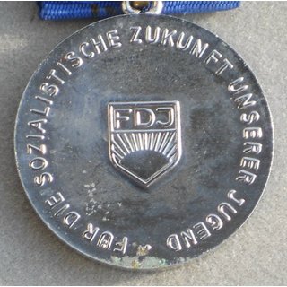 Arthur-Becker-Medal of the FDJ, silver