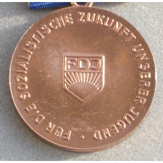 Arthur-Becker-Medal of the FDJ, bronze