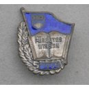 Badge For good Knowledge, 2.Type, 1955/56, silver