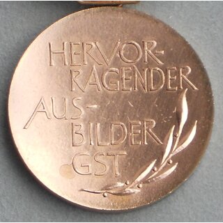 Medaille Hervorragender Ausbilder der GST, bronze