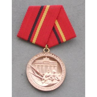 Verdienstmedaille der Kampfgruppen der Arbeiterklasse, bronze