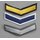 Chevron for Soldiers and NCOs on time