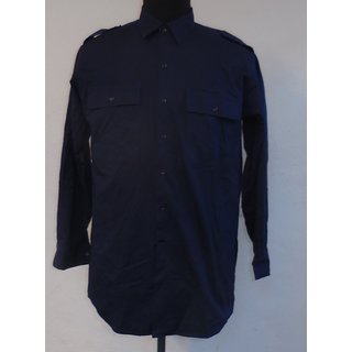 Diensthemd, Metro Police, blau, Männer 2963A/3874, langarm