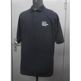 Type60, Home Office Polo Shirt, Border Agency, Style 539M, blue