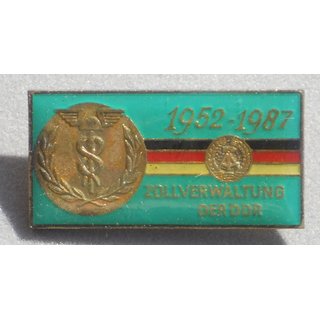 35. Jahre Zollverwaltung der DDR