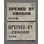 Spandau Prison - Opened by Censor Labels