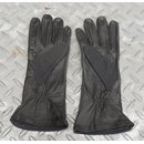 Kampfhandschuh, Aramid/Leder, schwarz