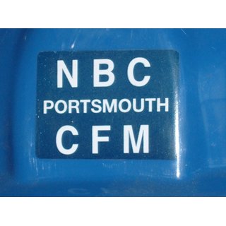 Schutzhelm, Kunststoff, NBC Portsmouth