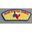 Heart oTexas Council Abzeichen BSA