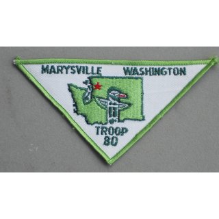Marysville Washington, Troop 80 Abzeichen BSA