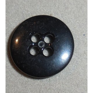 Plastic Button, blue-black, RCAF