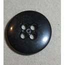 Plastic Button, blue-black, RCAF