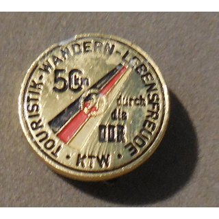Abzeichen "50 km durch die DDR"