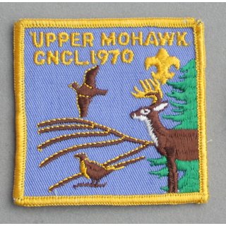 Upper Mohawk Council 1970 Abzeichen BSA
