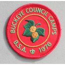 Buckeye Council Camps 1976 Abzeichen BSA